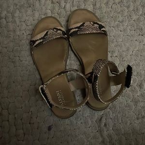 Alfani snake print sandals